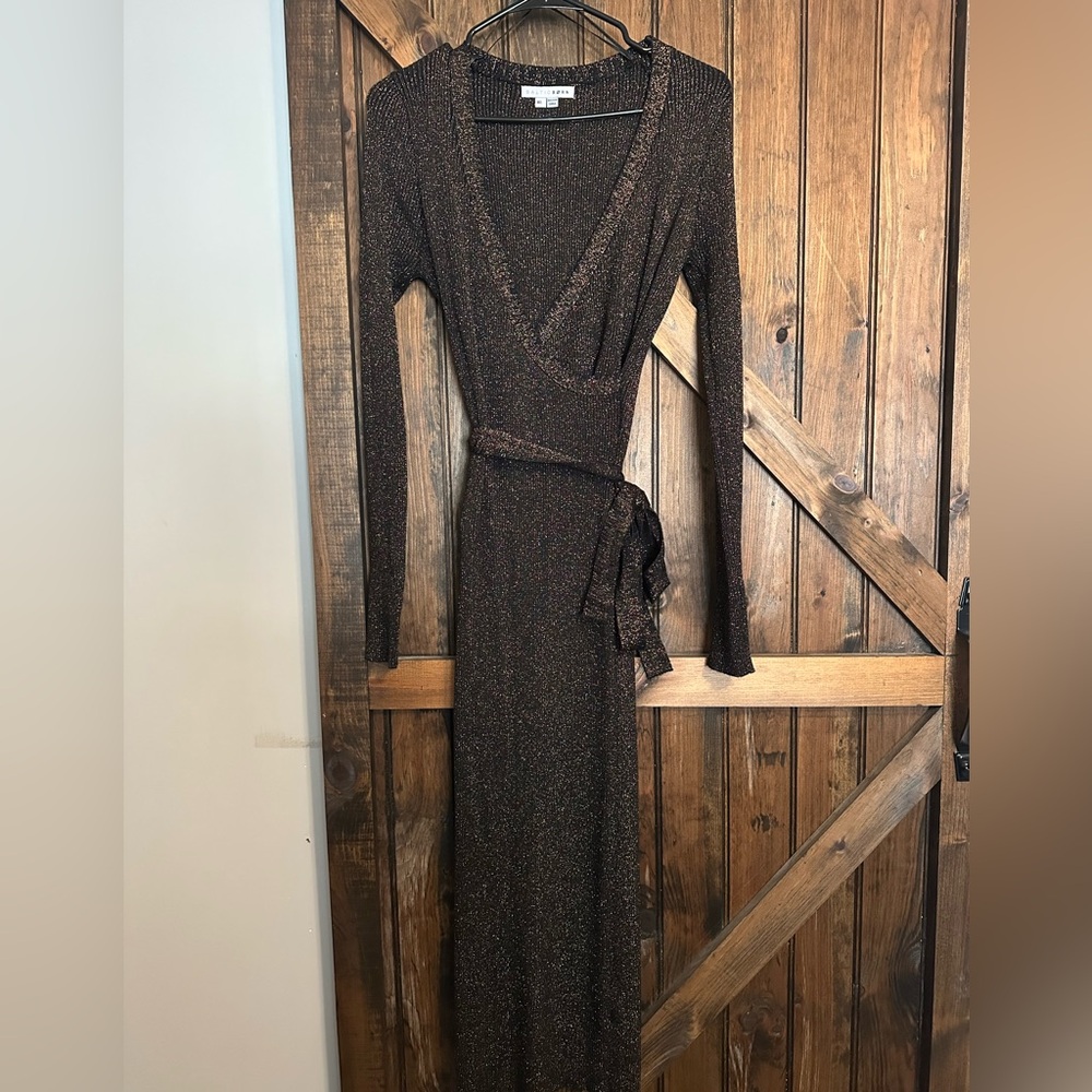 Baltic Born Nancy Ribbed Shimmer Midi